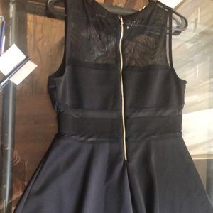 Chain lace dress